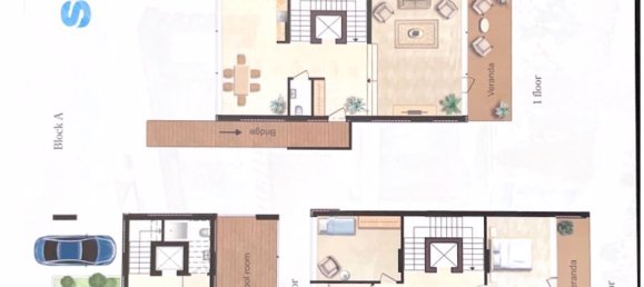 Вилла с 3 спальнями в Киссонерга, Кипр № 9375 9