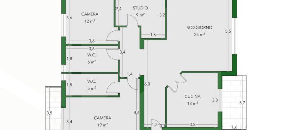 5 rooms Land in Sasso Marconi, Italy No. 17833 44