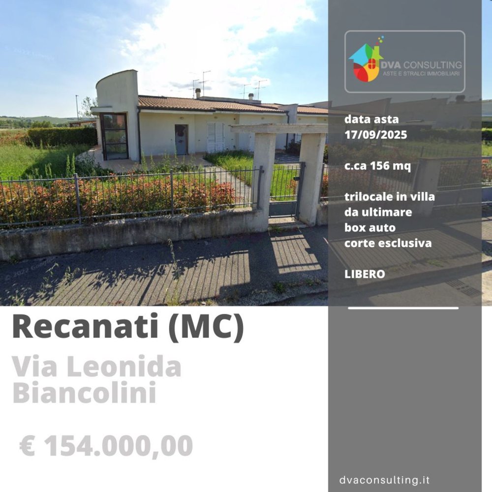 3 rooms Apartment in Recanati, Italy No. 284104