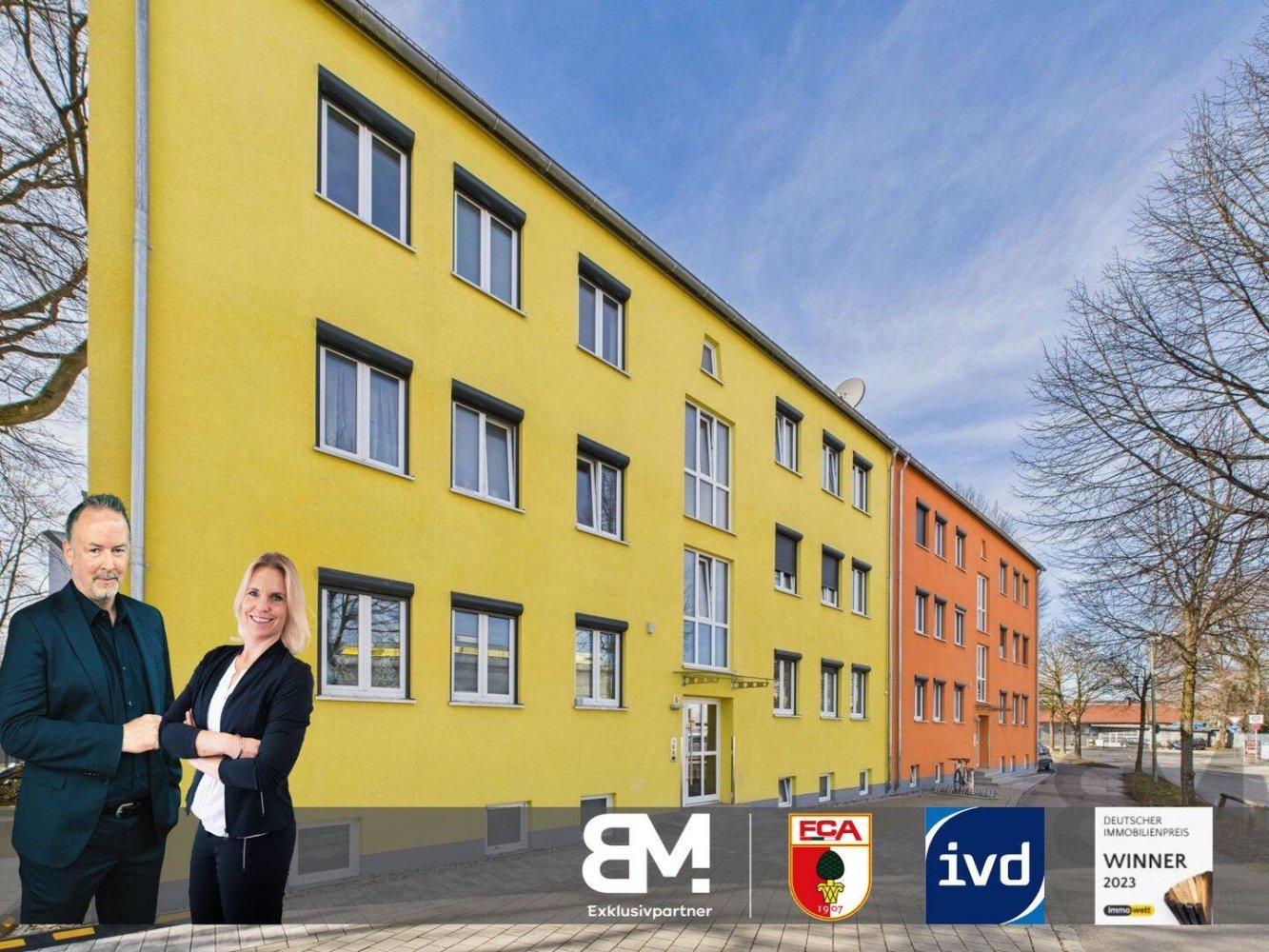 2 Schlafzimmer Wohnung in Augsburg, Germany, Nr. 259128