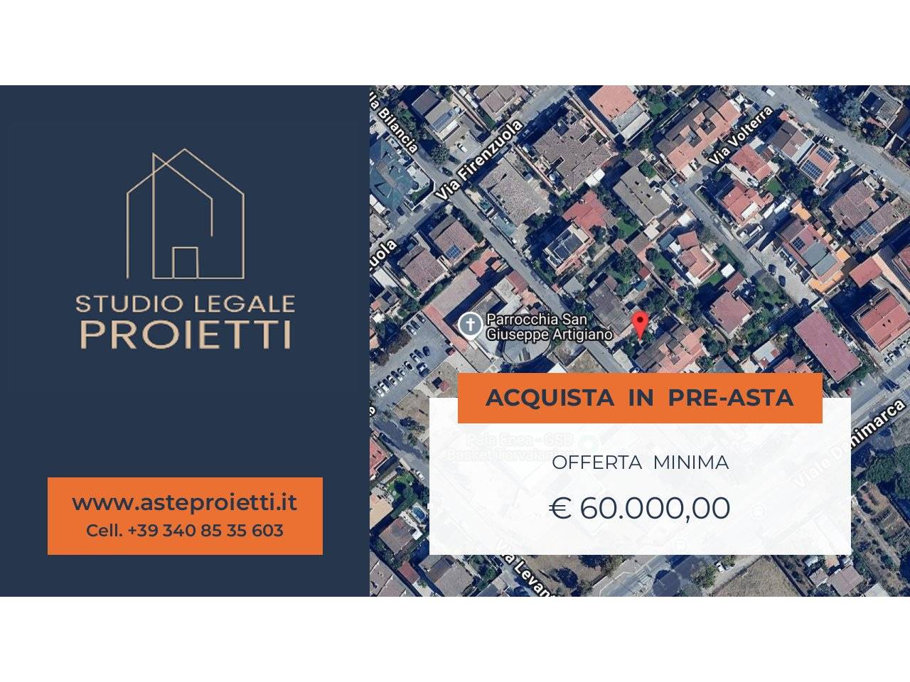 1 bedroom Apartment in Pomezia, Italy No. 308249