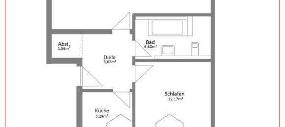 2-Zimmer Wohnung in Landsberg am Lech, Germany, Nr. 5995 3