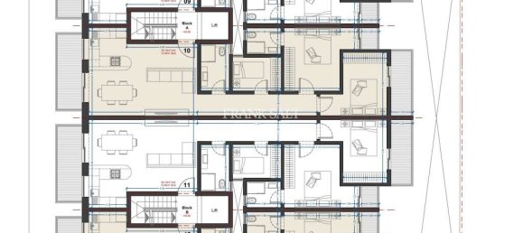 3 غرف نوم بانتهاوس في Pembroke, Malta رقم 1789 6