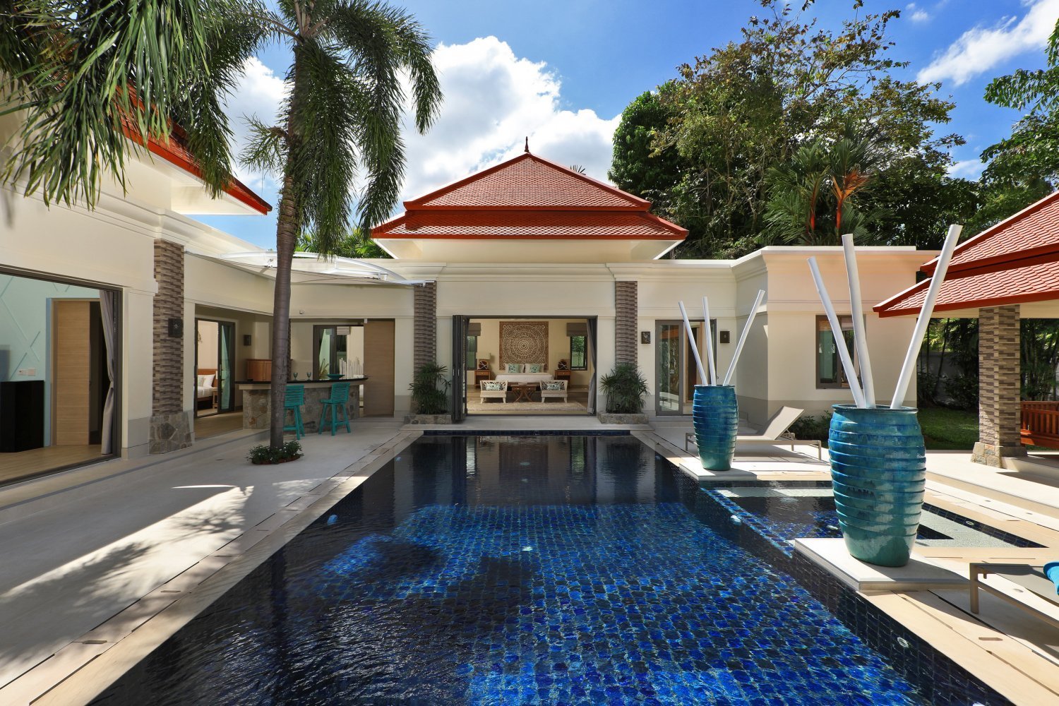 5 chambres house à louer à Bang Tao, Phuket, Southern Thailand, Thailand № 78900