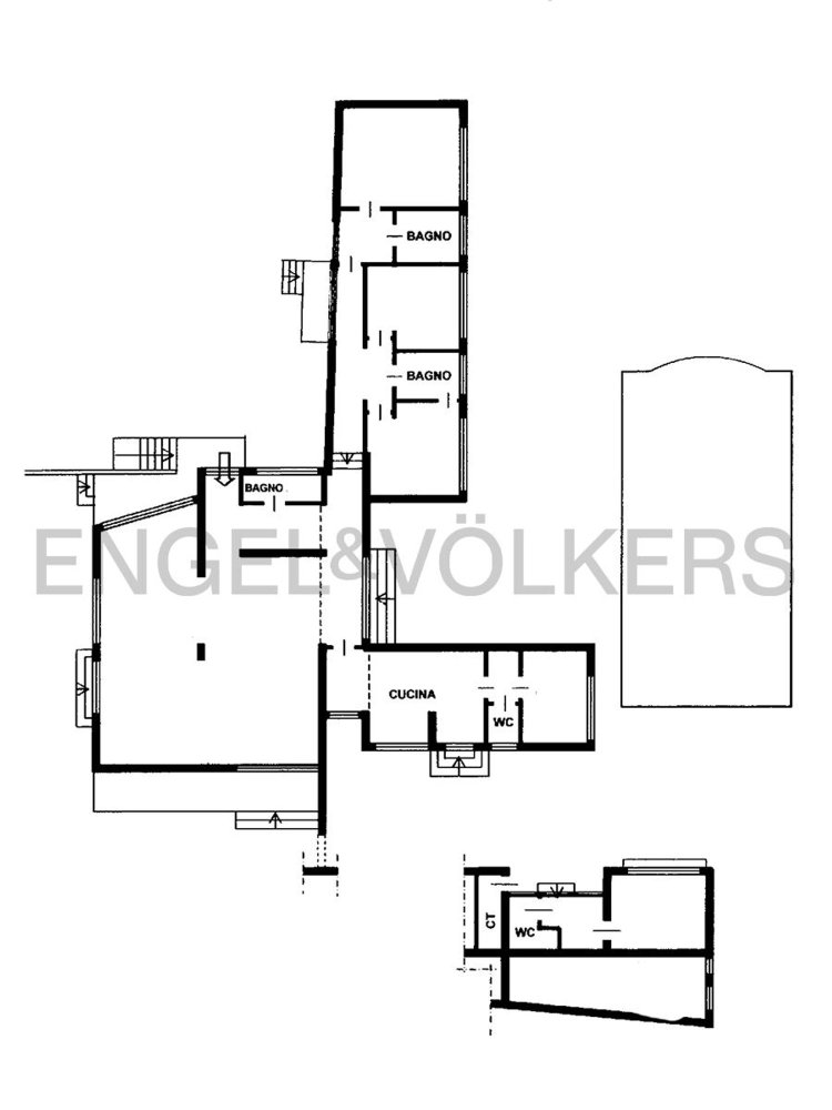 Вилла с 7 спальнями в Рим, Италия № 132113