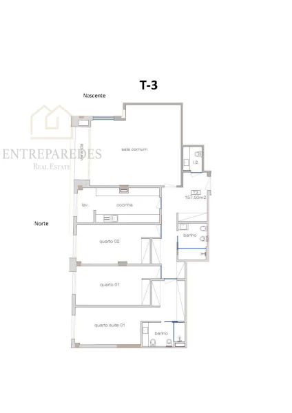 3 bedrooms Apartment in Porto, Portugal No. 104929