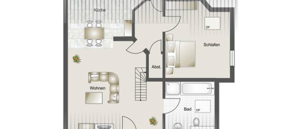 1 Schlafzimmer Doppelhaus in Günzburg, Germany, Nr. 271255 9