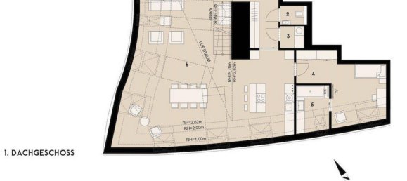 4 rooms Penthouse in Vienna, Austria No. 36696 31