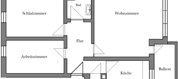 Квартира с 3 комнатами в Шлезвиг-Гольштейн, Германия № 79507 20