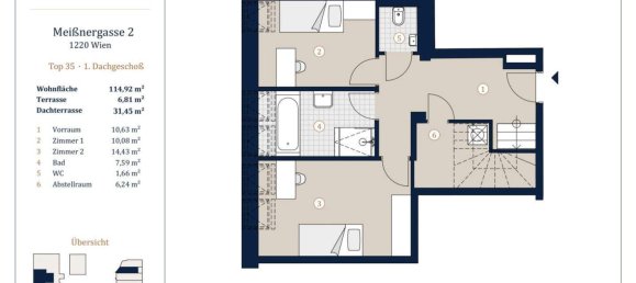 4 rooms Apartment in Vienna, Austria No. 24642 9