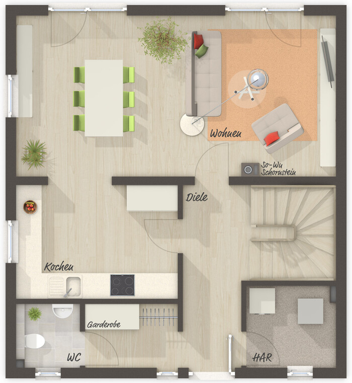 4-salle Maison à Feldkirch, Austria No. 134472