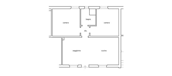 4 rooms Apartment in Siena, Italy No. 224096 5