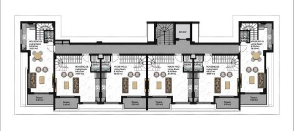 2 rooms Apartment in Alanya, Turkey No. 30392 29