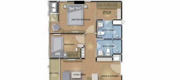 2 bedrooms Condo in Pattaya, Thailand No. 2160 7