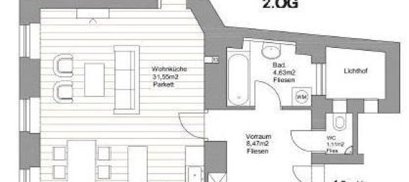 Apartamento de 4 divisões em Wahring, Austria N.º 182992 20