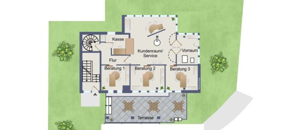 Bureau à Enzkreis, Germany 149m² No. 367010 13