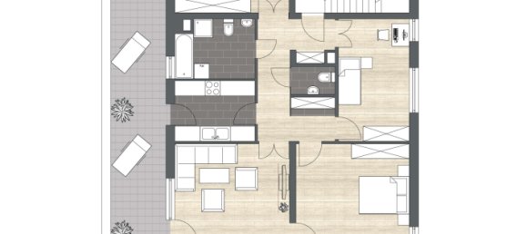 Apartamento de 3 dormitorios en Buckow, Germany No. 34996 4