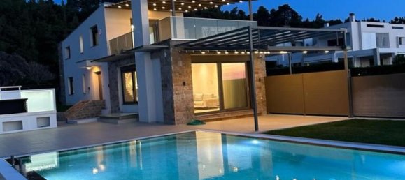 4 غرف نوم فيلا في Chalkidiki, Greece رقم 3013 28