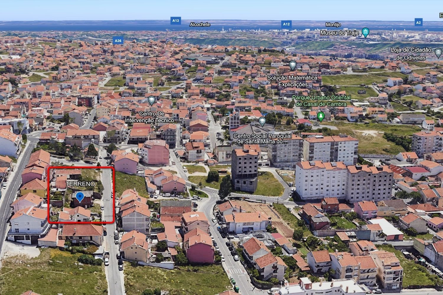 Terreno en Casal de Cambra, Portugal 616 m² No. 66869