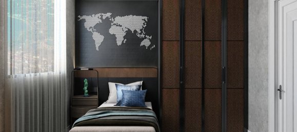 شقة 2+1 في Exodus Riverside Residence Demirtas, Demirtas, Turkey رقم 39885 4