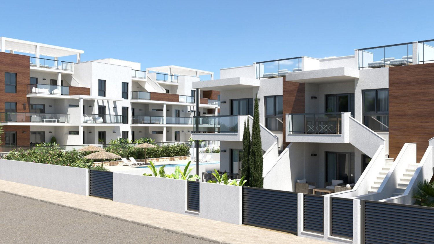 2 غرف نوم شقة في Higuericas Bay, Alicante, Spain رقم 15696