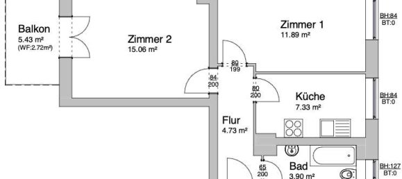 1 Schlafzimmer Wohnung in Köpenick, Germany, Nr. 15603 12