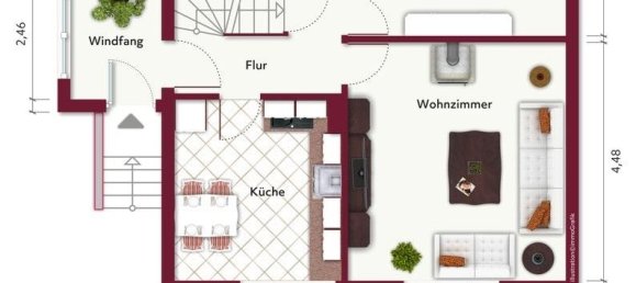 Дом с 3 спальнями в Бранденбург, Германия № 35663 13