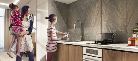 Квартира с 2 спальнями в AZIZI RIVIERA BEACHFRONT, Meydan, ОАЭ № 59851 5