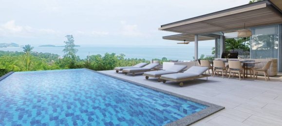 Вилла с 5 спальнями в Самуй, Таиланд № 24243 4