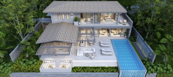 Вилла с 5 спальнями в Самуй, Таиланд № 24243 3