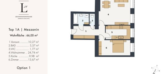 3-salle Penthouse à Alsergrund, Austria No. 139399 12