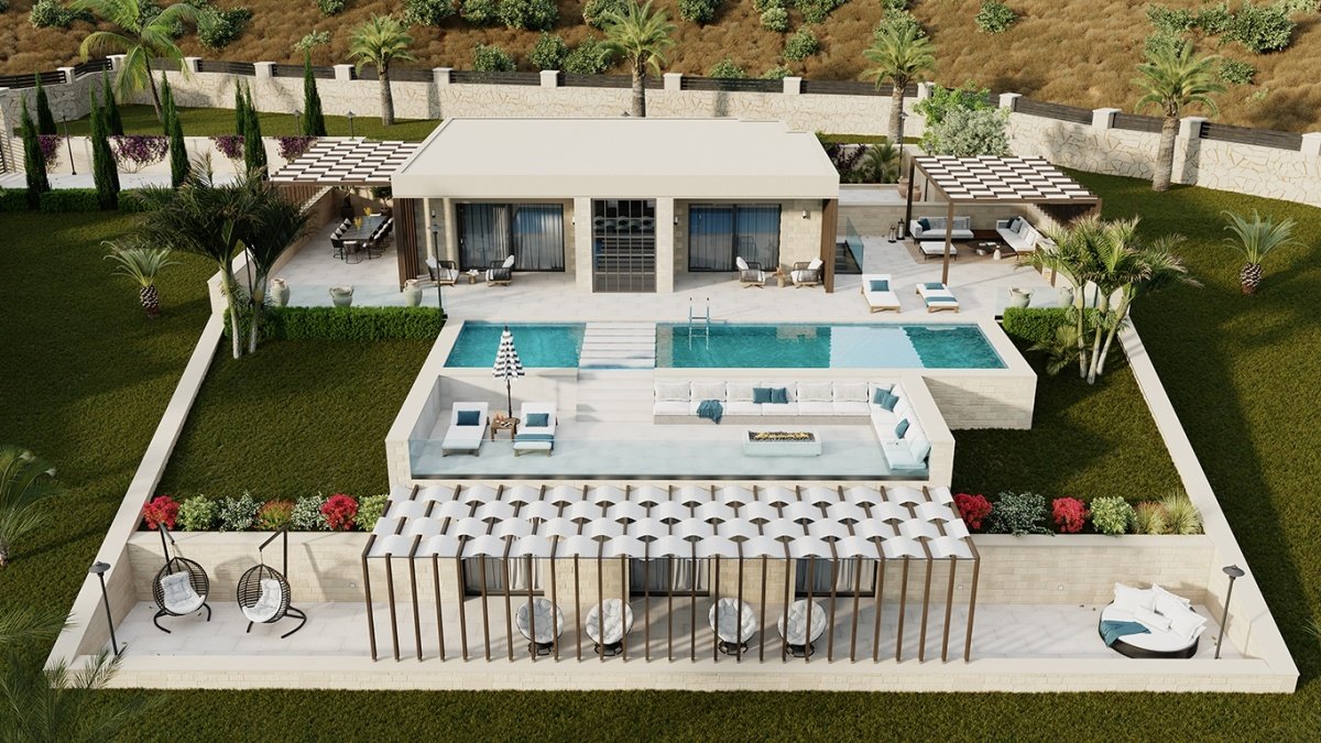 Вилла с 3 спальнями в Ханья, Греция № 1624