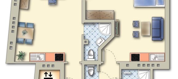 2 rooms Apartment in Leopoldstadt, Austria No. 80928 31