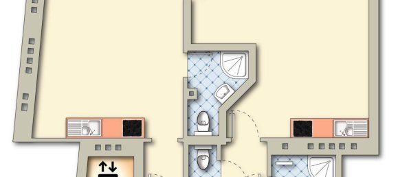 2 rooms Apartment in Leopoldstadt, Austria No. 80928 30