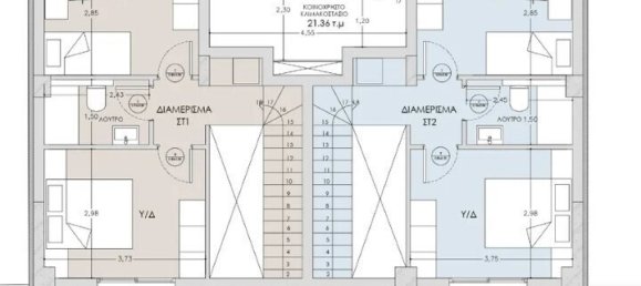 3 bedrooms Duplex for sale in Kalamaria, Thessaloniki, Central Macedonia, Macedonia and Thrace, Greece № 94159 12