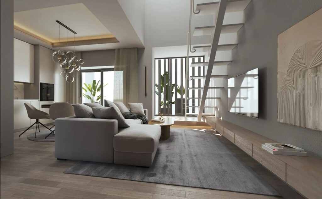 3 bedrooms Duplex for sale in Kalamaria, Thessaloniki, Central Macedonia, Macedonia and Thrace, Greece № 94159