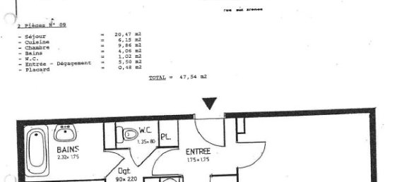 Apartamento T1 em Metz, France N.º 307994 2