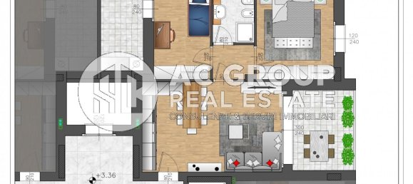 3-salle Appartement à Saronno, Italy No. 24512 2