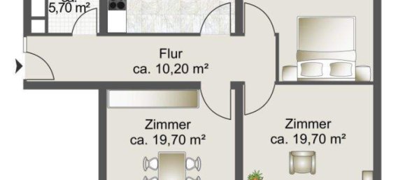 3 rooms Apartment in Rankweil, Austria No. 151373 12