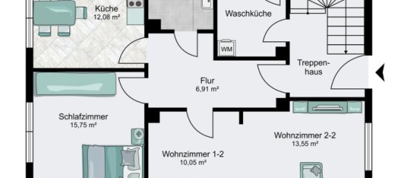 4 bedrooms Townhouse in Friesland, Germany No. 348199 16