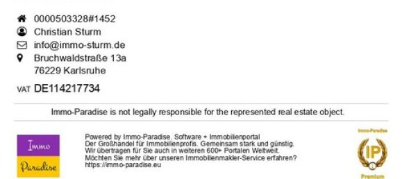 2غرفة شقة في Karlsruhe, Germany رقم 325710 2