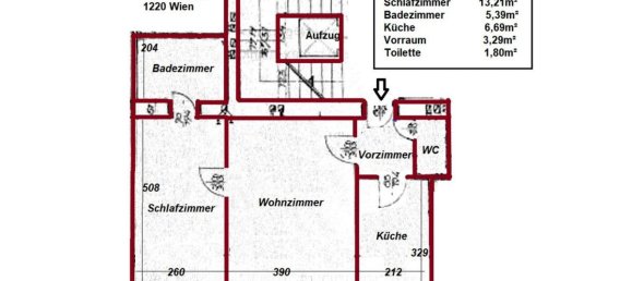 2 rooms Apartment in Vienna, Austria No. 213535 12