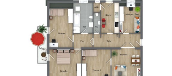 3 bedrooms Penthouse in Rastatt, Germany No. 82626 13