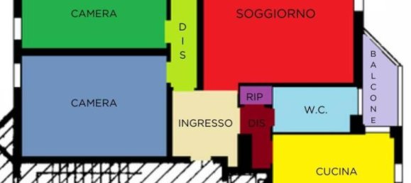 3-salle Appartement à Brugherio, Italy No. 36855 41