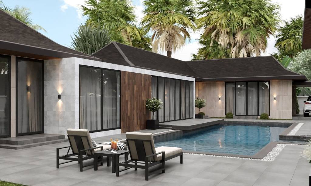 Вилла с 4 спальнями в Банг Тао, Таиланд № 13196