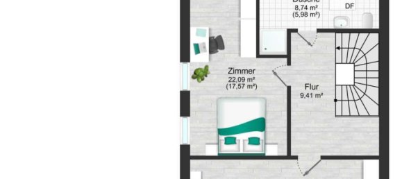 Moradia em banda T6 em Rhein-Neckar-Kreis, Germany N.º 368785 28