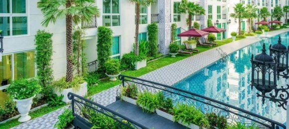 Квартира с 2 спальнями в Паттайя, Таиланд № 69363 19