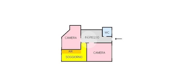 3-Zimmer Wohnung in Rome, Italy, Nr. 132507 6