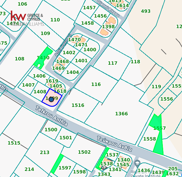 525m² Land for sale in Tseri, Nicosia, Cyprus № 181218