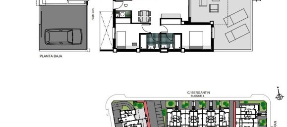 Bungalow de 2 dormitorios en Pilar de la Horadada, Spain No. 12332 8